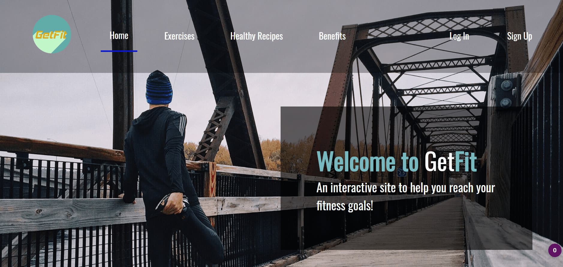 Fitness website