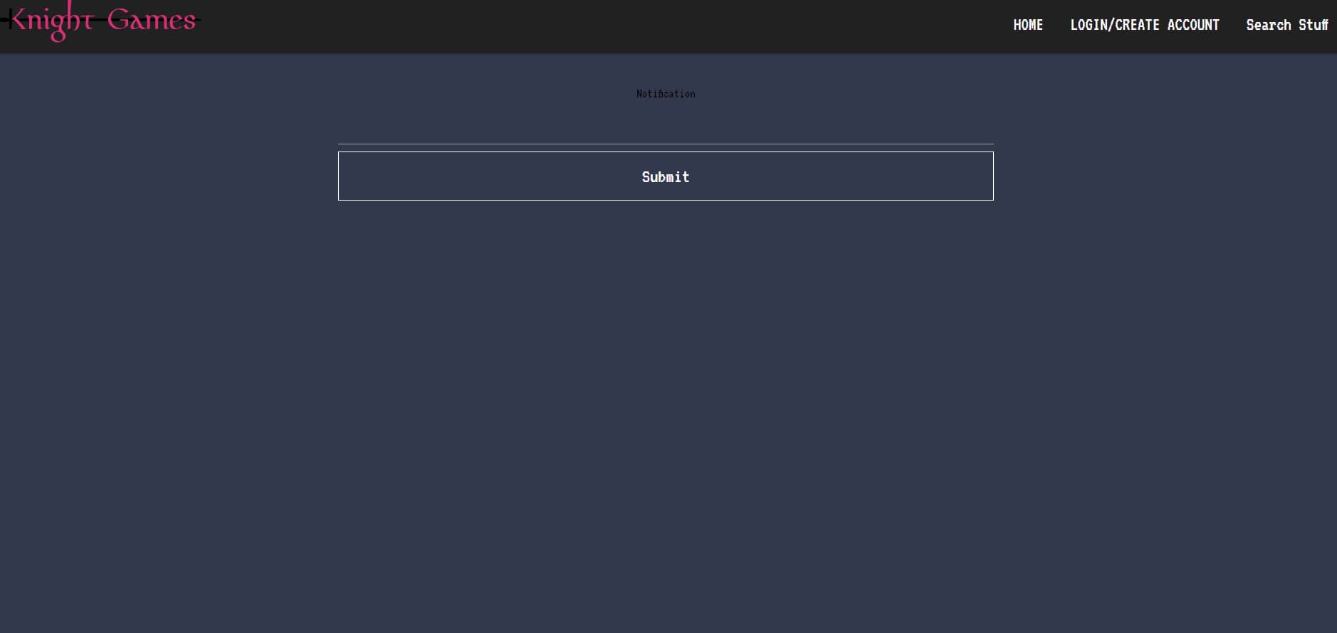 Website to search for games