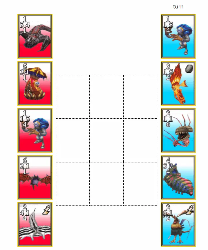 Triple Triad Card Game